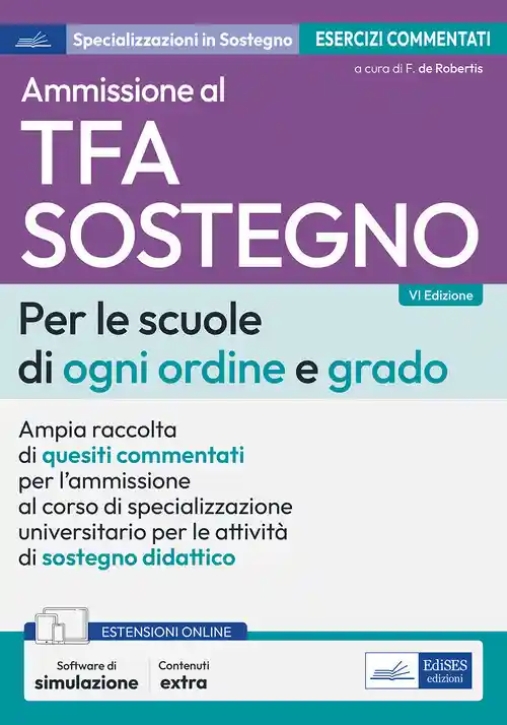 Immagine 0 di Tfa Sostegno Ogni Ordine E Grado - Esercizi Commentati