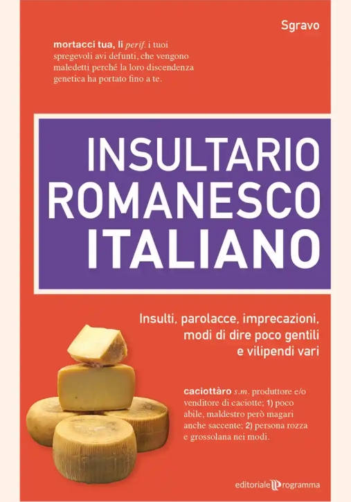 Immagine 0 di Insultario Romanesco-italiano