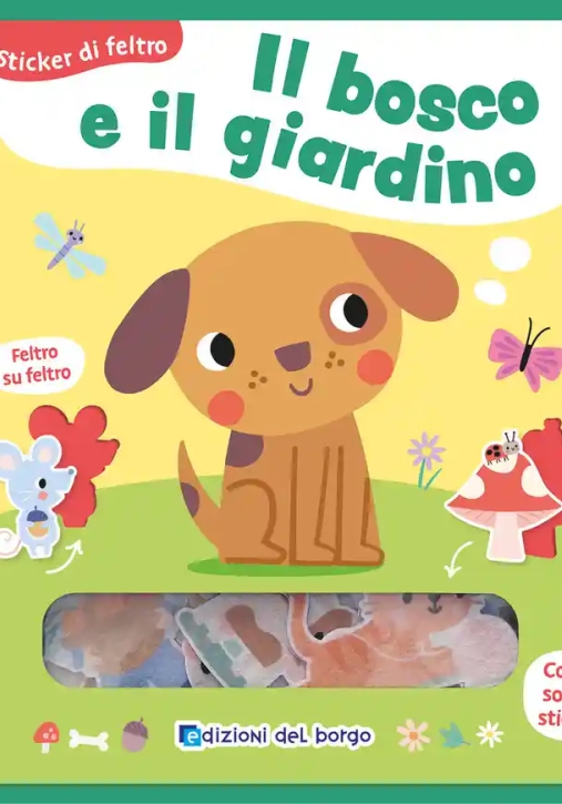Immagine 0 di Bosco E Il Giardino - Sticker Di Feltro