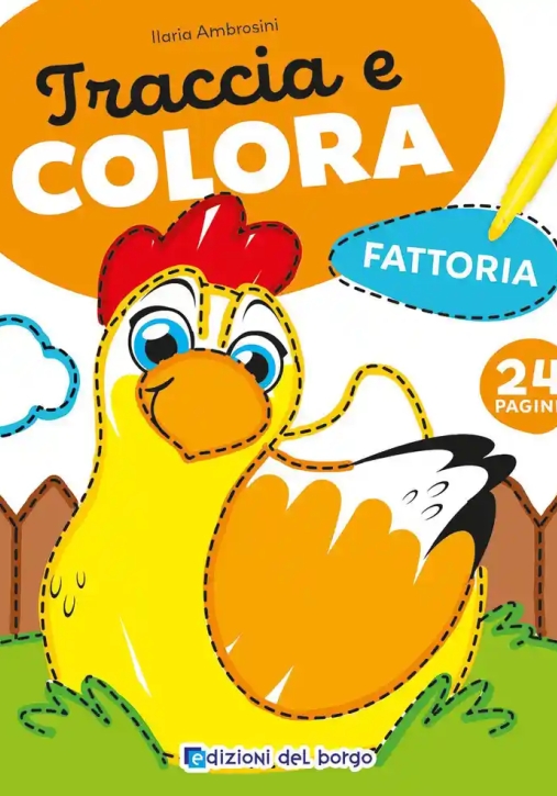 Immagine 0 di Fattoria - Traccia E Colora