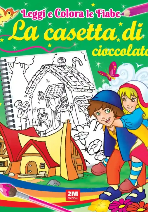 Immagine 0 di Leggi E Colora Le Fiabe La Casetta Di Cioccolato