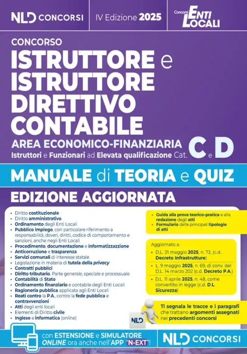 Immagine 0 di Istruttore Direttivo Contabile Cat.c-d