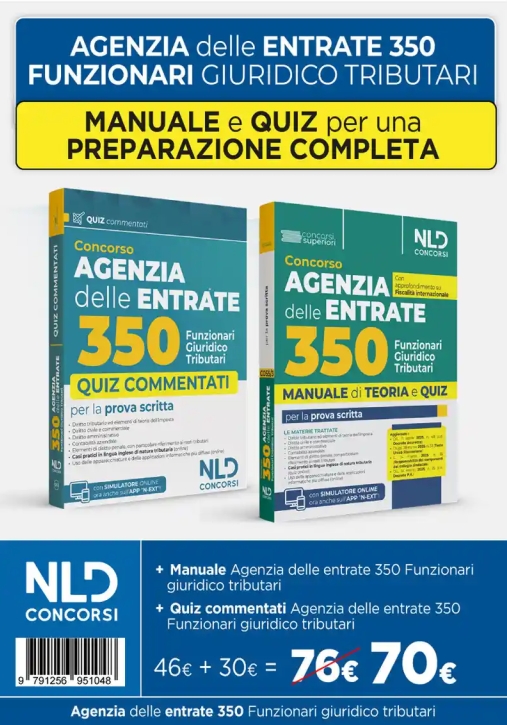 Immagine 0 di Kit Funzionari Giur.tributari Ag.entrate