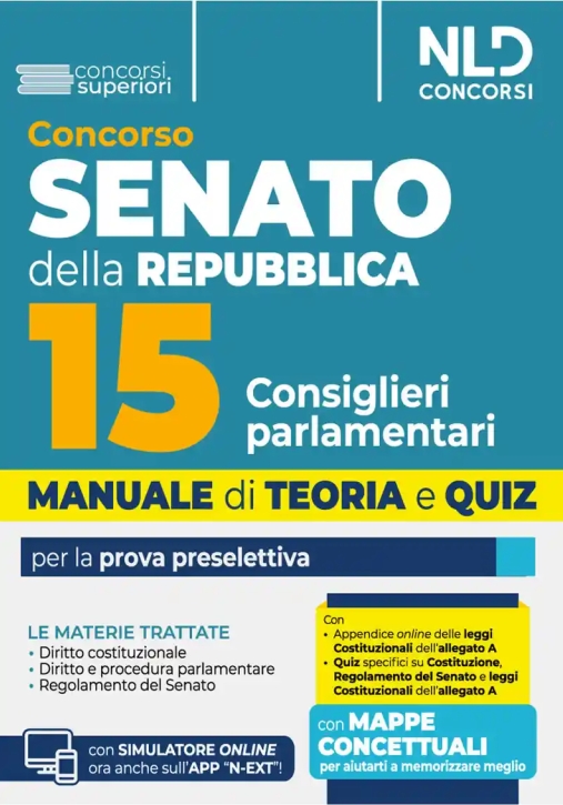 Immagine 0 di 15 Consiglieri Parlamentari Senato 2025