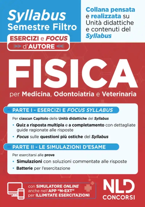 Immagine 0 di Fisica Syllabus Medicina 2025
