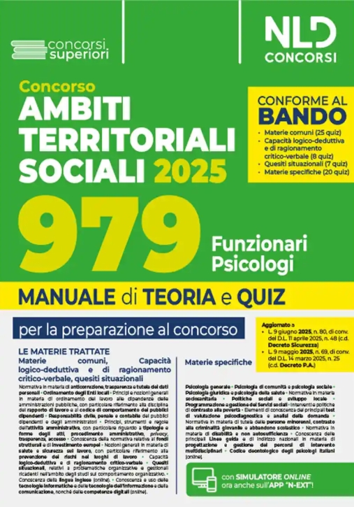 Immagine 0 di 979 Funzionari Psicologi Ats