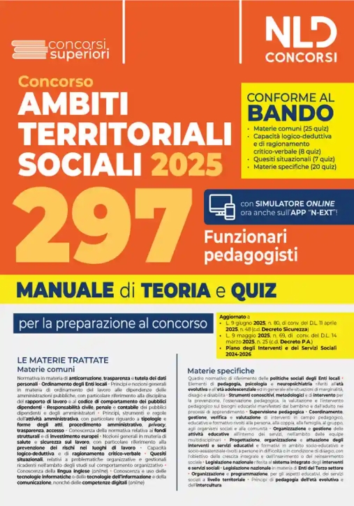 Immagine 0 di 297 Funzionari Pedagogisti Ats