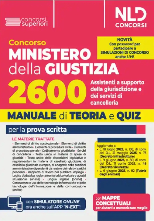 Immagine 0 di 2600 Assistenti Serv.cancell.m.giustizia
