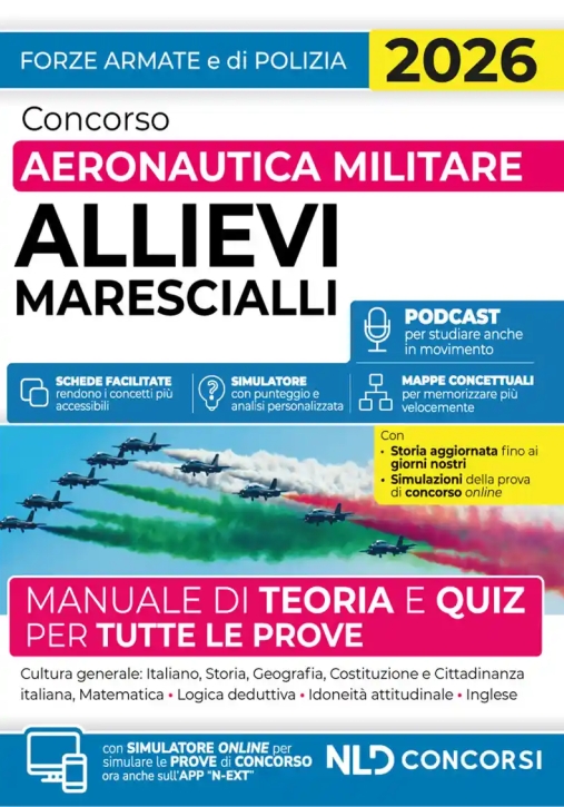 Immagine 0 di Allievi Marescialli Aereonautica 2026