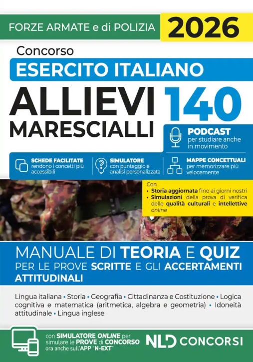 Immagine 0 di Allievi Marescialli Esercito 2026