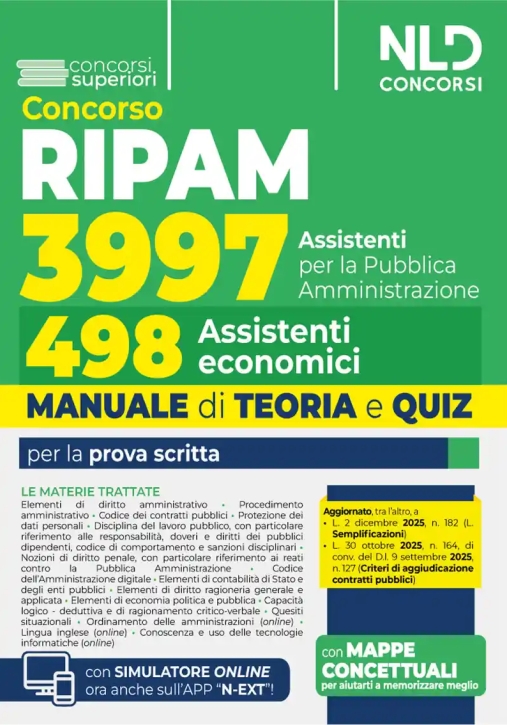 Immagine 0 di 3997 Ripam - Assistenti Economici - Teoria + Quiz