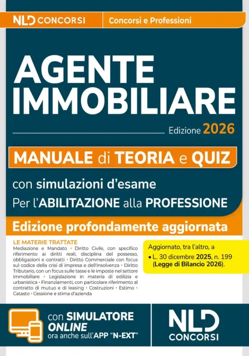 Immagine 0 di Agente Immobiliare Manuale 2026