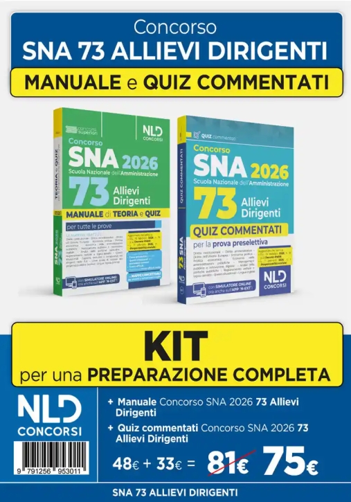 Immagine 0 di 73 Sna - Kit 2v Di Preparazione