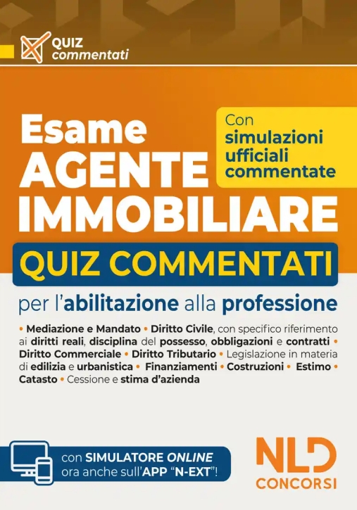 Immagine 0 di Agente Immobiliare 2026 Quiz Commentati