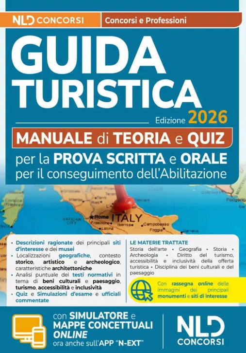 Immagine 0 di Guida Turistica Manuale Teoria Quiz 2026