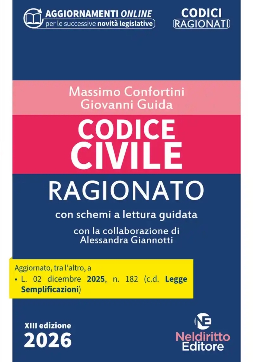 Immagine 0 di Codice Civile - Ragionato 13ed