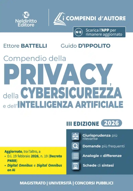 Immagine 0 di Compendio - Privacy E Cybersicurezza 2ed