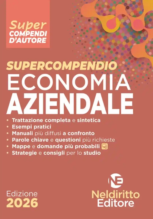 Immagine 0 di Supercompendio - Diritto Economia Aziendale 2026
