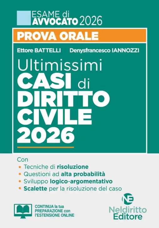 Immagine 0 di Ultimissimi Casi - Diritto Civile 2026
