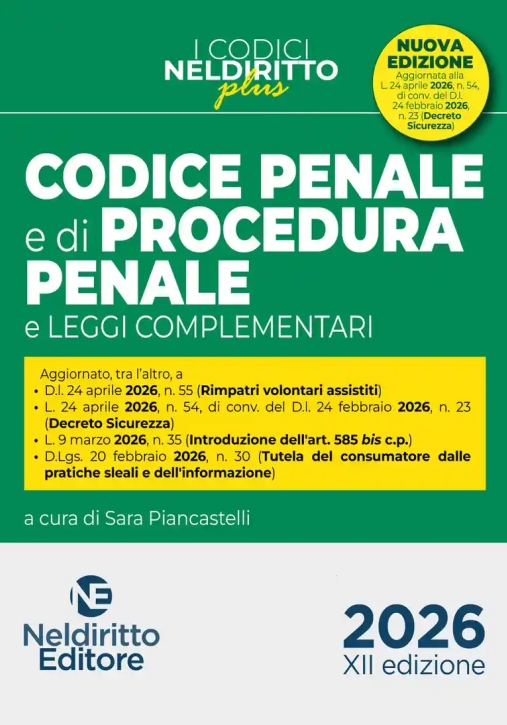 Immagine 0 di Codice Penale E Proc.penale Plus 42026