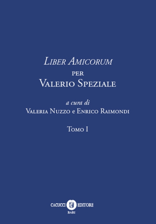 Immagine 0 di Liber Amicorum Per V.speziale 2tomi