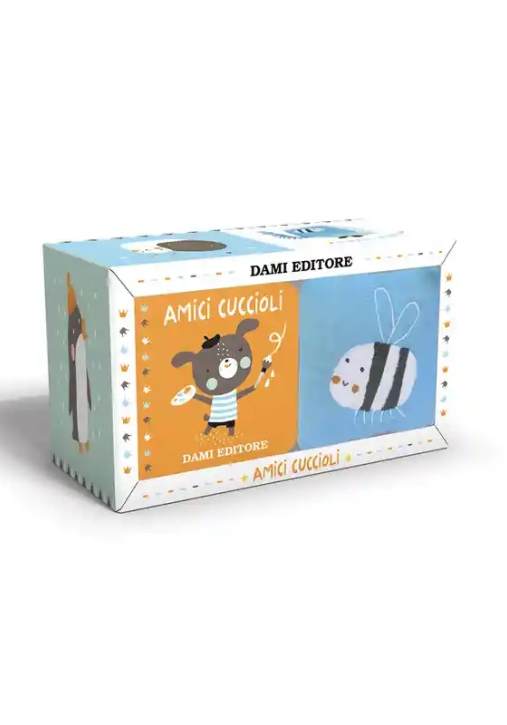 Immagine 0 di Amici Cuccioli. Morbide Coccole. Ediz. A Colori. Con Cubo Morbido Multisensoriale