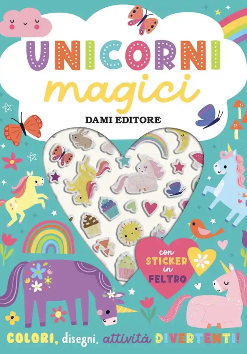 Immagine 0 di Unicorni Magici - Sticker In Feltro