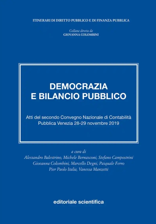 Immagine 0 di Democrazia E Bilancio Pubblico