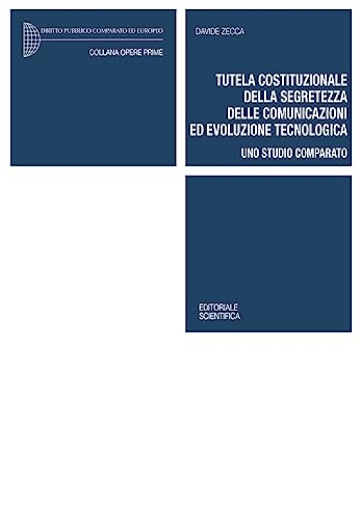 Immagine 0 di Tutela Costituzionale Segretezza