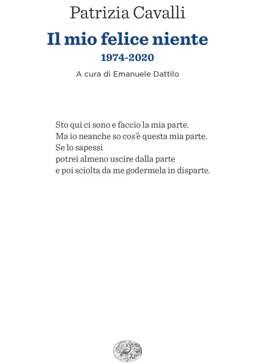 Immagine 0 di Mio Felice Niente. 1974-2020 (il)