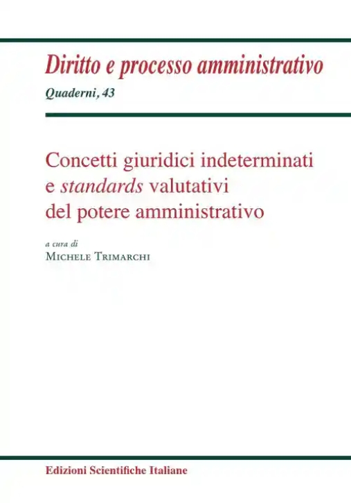 Immagine 0 di Concetti Giuridici Indetermina