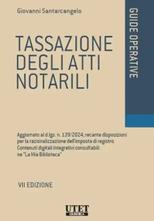 Immagine 0 di Tassazione Atti Notarili 7ed.