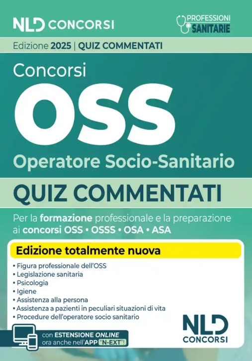 Immagine 0 di Concorsi Oss Quiz Commentati 2025