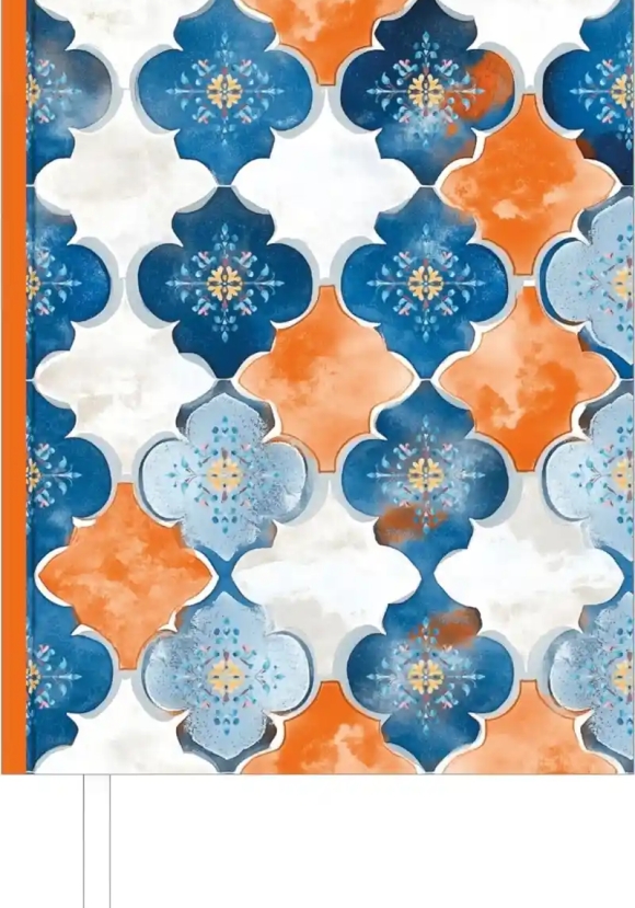 Agenda Giornaliera 12 Mesi 2026 Style Oriental Cm 15x21