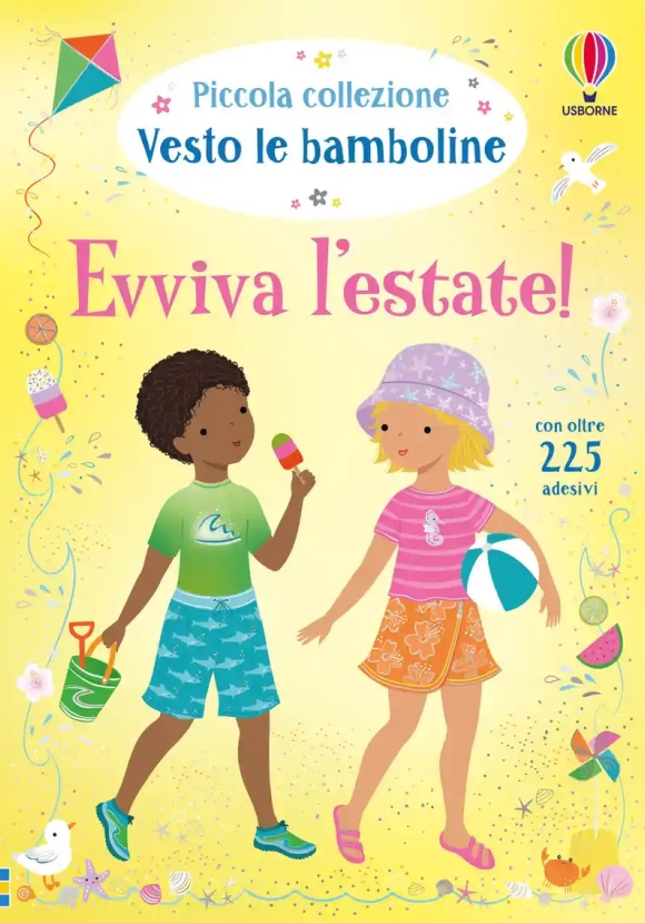 Evviva L'estate! Con Adesivi. Ediz. A Colori