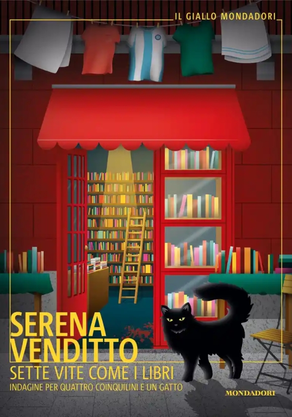 Sette Vite Come I Libri. Indagine Per Quattro Coinquilini E Un Gatto