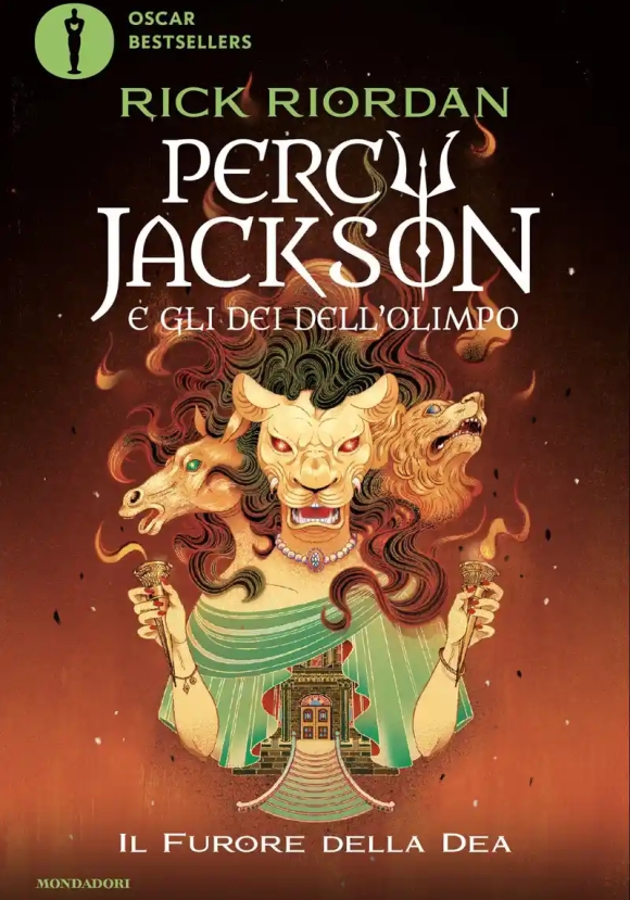 Furore Della Dea. Percy Jackson E Gli Dei Dell'olimpo (il). Vol. 7