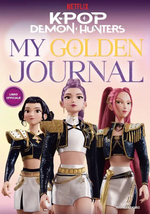 Kpop Demon Hunters. My Golden Journal. Libro Ufficiale