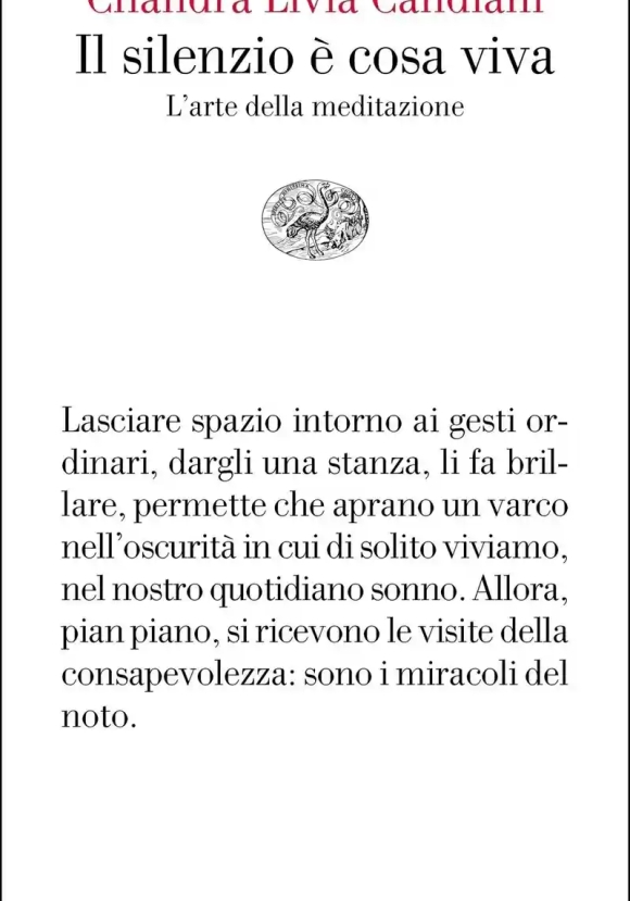 Silenzio ? Cosa Viva. L'arte Della Meditazione (il)