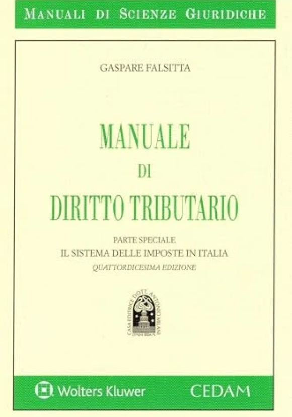 Manuale Di Diritto Tributario - Ps 14ed