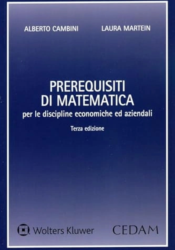 Prerequisiti Di Matematica 3ed.