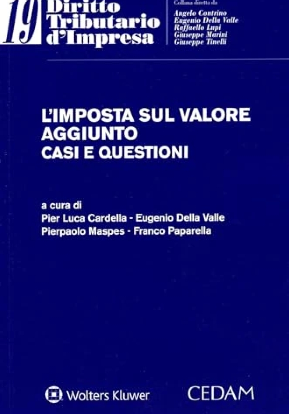 Imposta Sul Valore Aggiunto Casi E Questioni
