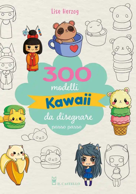 300 Modelli Kawaii Da Disegnare Passo Passo