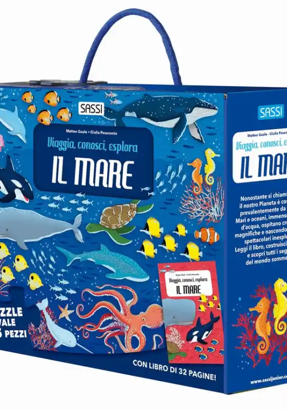 Mare. Viaggia, Conosci, Esplora. Ediz. Illustrata. Con Puzzle (il)