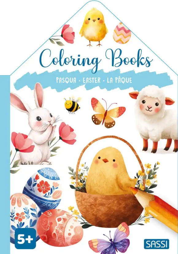 Pasqua-easter-paques. Colouring Books. Ediz. Illustrata