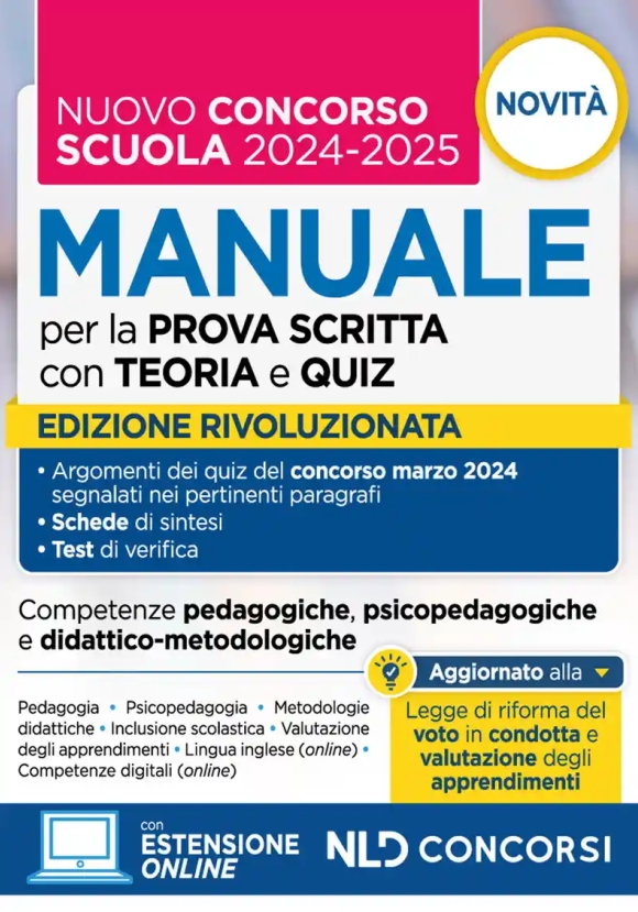Manuale Teoria E Quiz Conc.scuola 2425