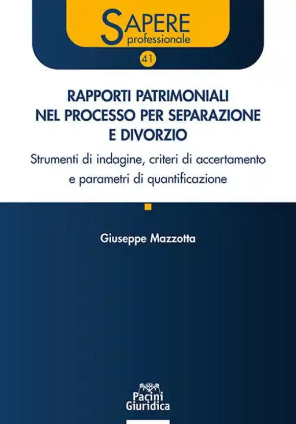 Rapporti Patrimoniali Proc.separaz.div.