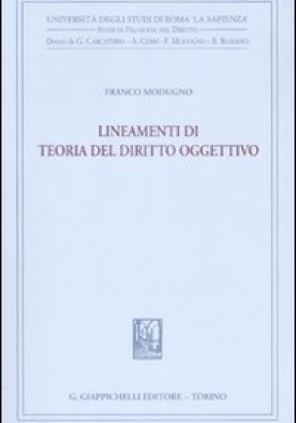 Lineamenti Teoria Diritto Oggettivo