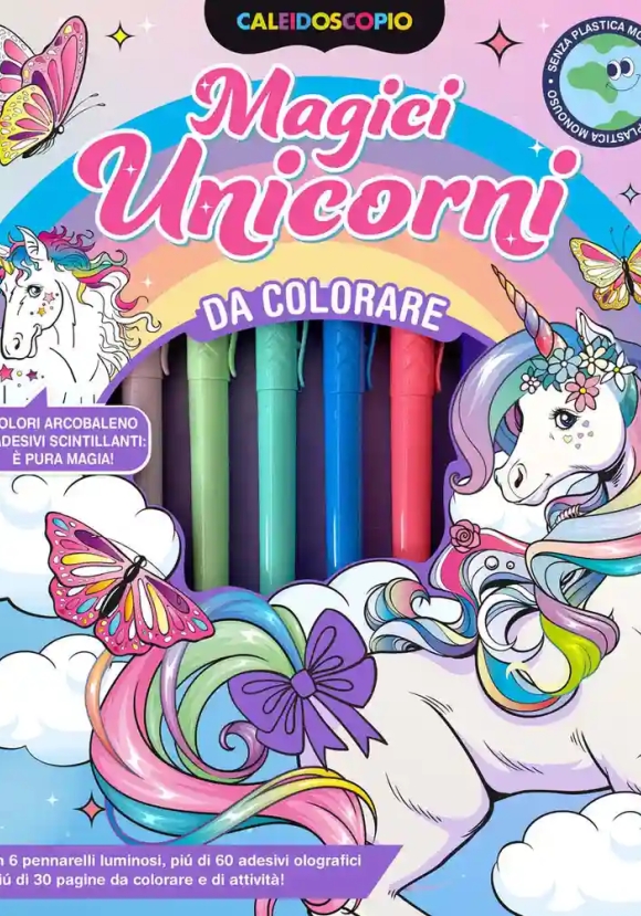 Caleidoscopio. Magici Unicorni. Ediz. Illustrata
