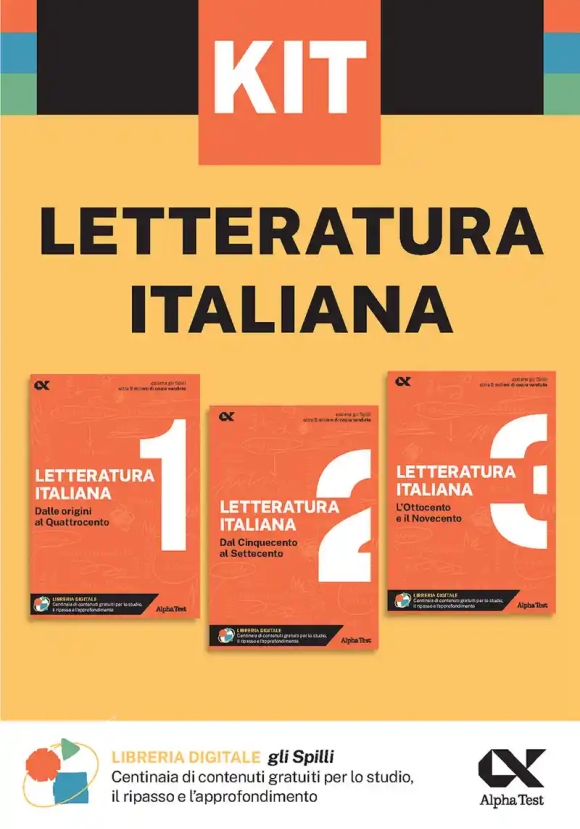 Letteratura Italiana. Kit Spilli